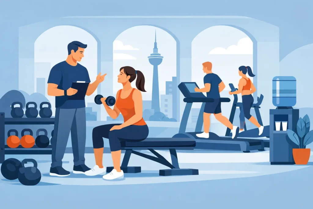 Fitnessstudio mit Betreuung in Krefeld