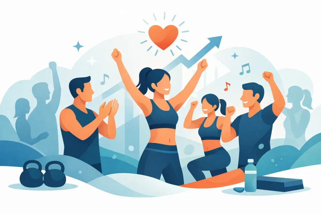 Gruppenfitness Motivation, die wirklich trägt