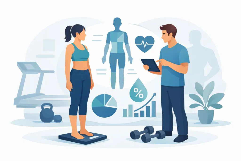 Körperanalyse im Fitnessstudio sinnvoll?