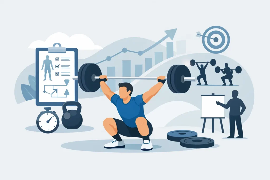 Weightlifting Technik lernen mit Plan