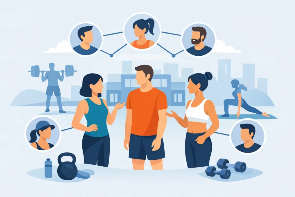 Die richtige Fitness Community finden