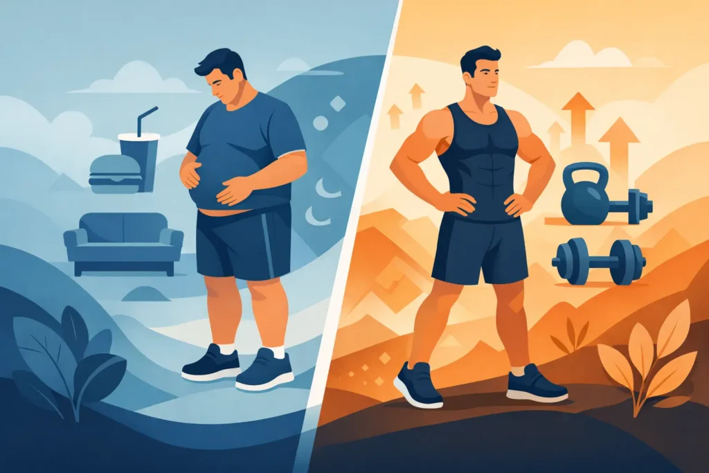 Beispiel: Körpertransformation durch Funktionstraining